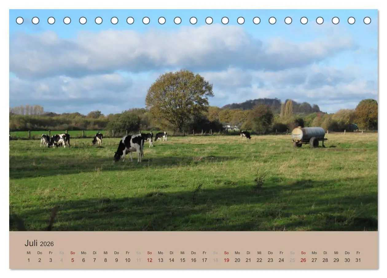Bild: 9783516158410 | Krefelder Landschaften (Tischkalender 2026 DIN A5 quer), CALVENDO...