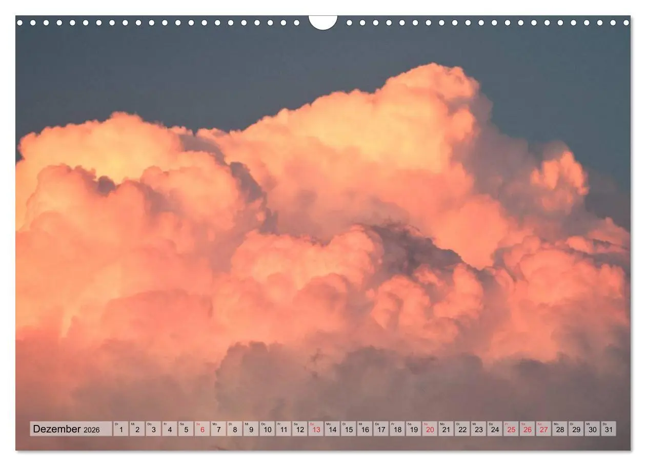 Bild: 9783516228410 | Wolken - Die Gesichter des Himmels (Wandkalender 2026 DIN A3 quer),...