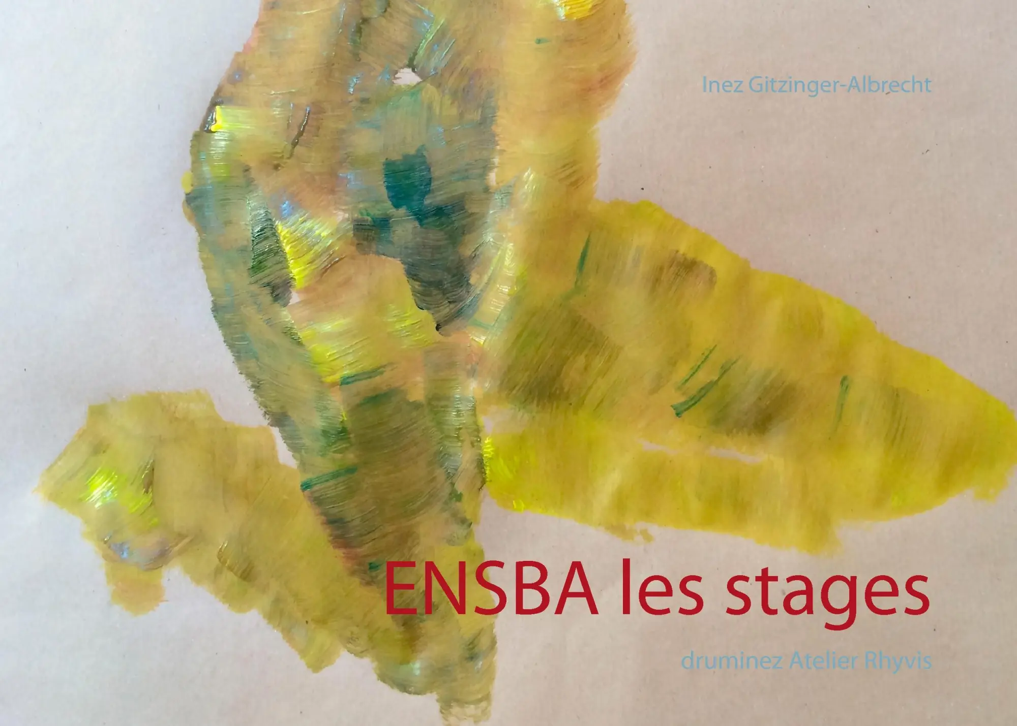 Cover: 9783738608410 | ENSBA les stages | druminez Atelier Rhyvis | Inez Gitzinger-Albrecht