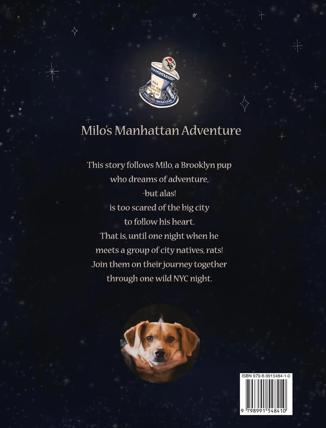 Rückseite: 9798991548410 | Milo's Manhattan Adventure | Maddie May | Buch | Englisch | 2024
