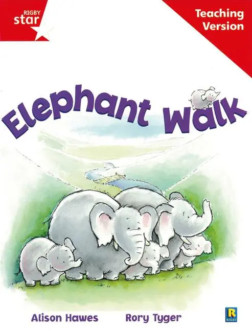 Cover: 9780433048510 | Rigby Star Guided Reading Red Level: Elephant Walk Teaching Version