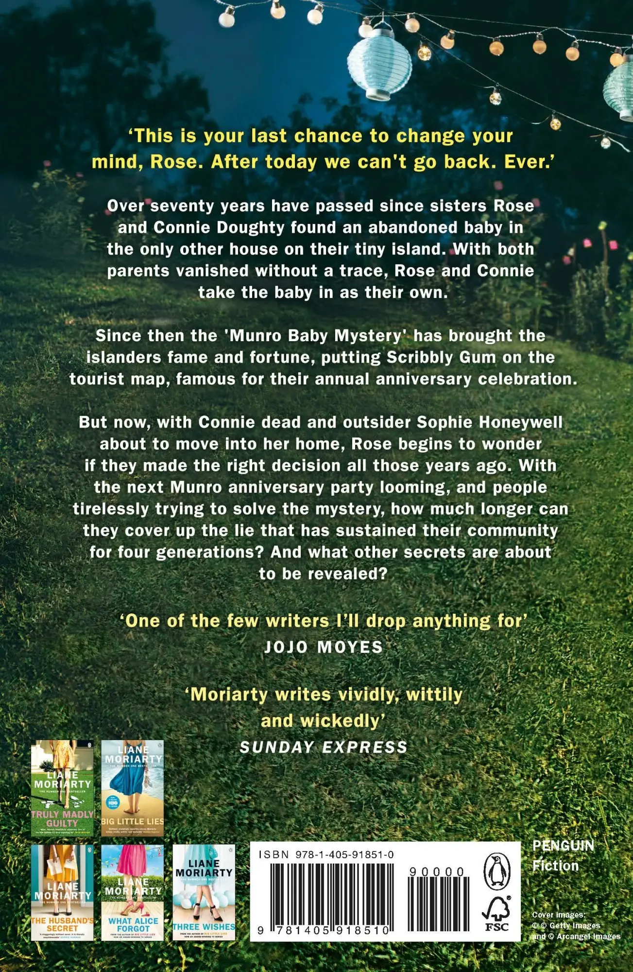 Rückseite: 9781405918510 | The Last Anniversary | Liane Moriarty | Taschenbuch | 387 S. | 2014