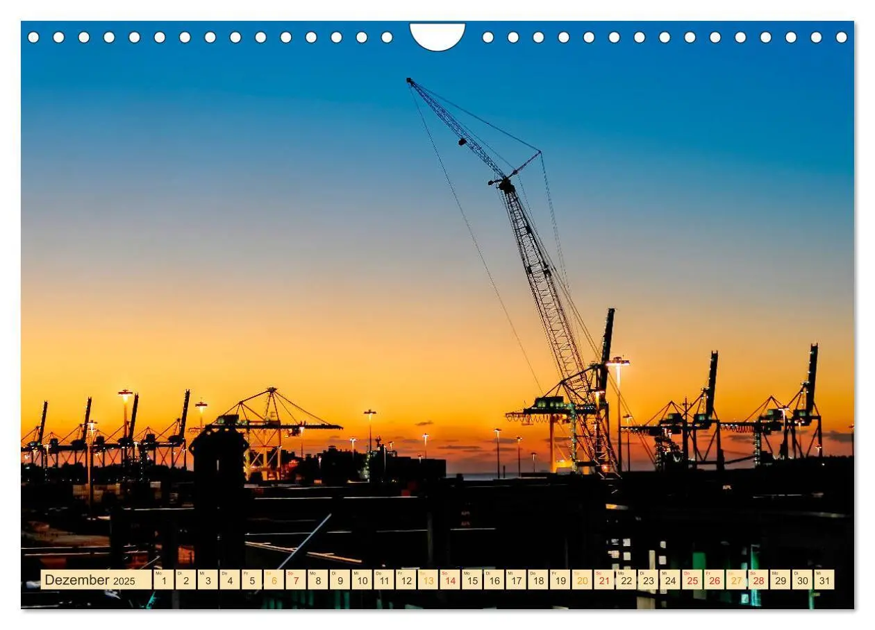 Bild: 9783435278510 | Krane - bärenstarke Arbeitstiere (Wandkalender 2025 DIN A4 quer),...