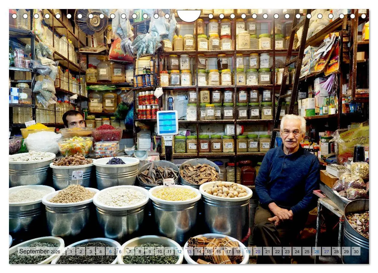 Bild: 9783457818510 | Iran - Entdeckungen (Wandkalender 2026 DIN A4 quer), CALVENDO...