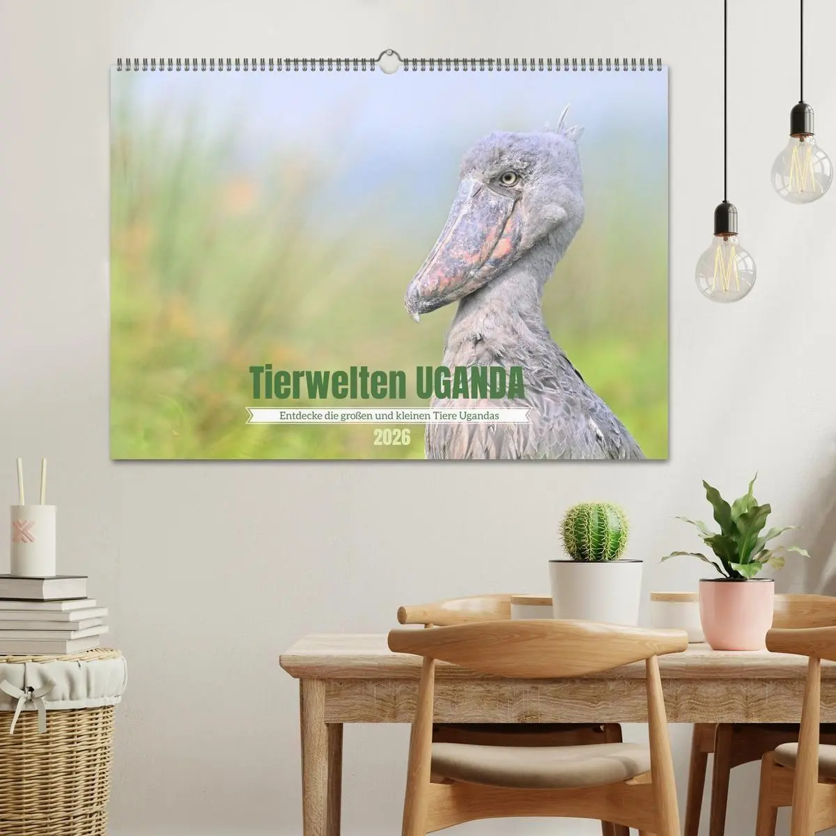 Bild: 9783516698510 | Tierwelten UGANDA (Wandkalender 2026 DIN A2 quer), CALVENDO...