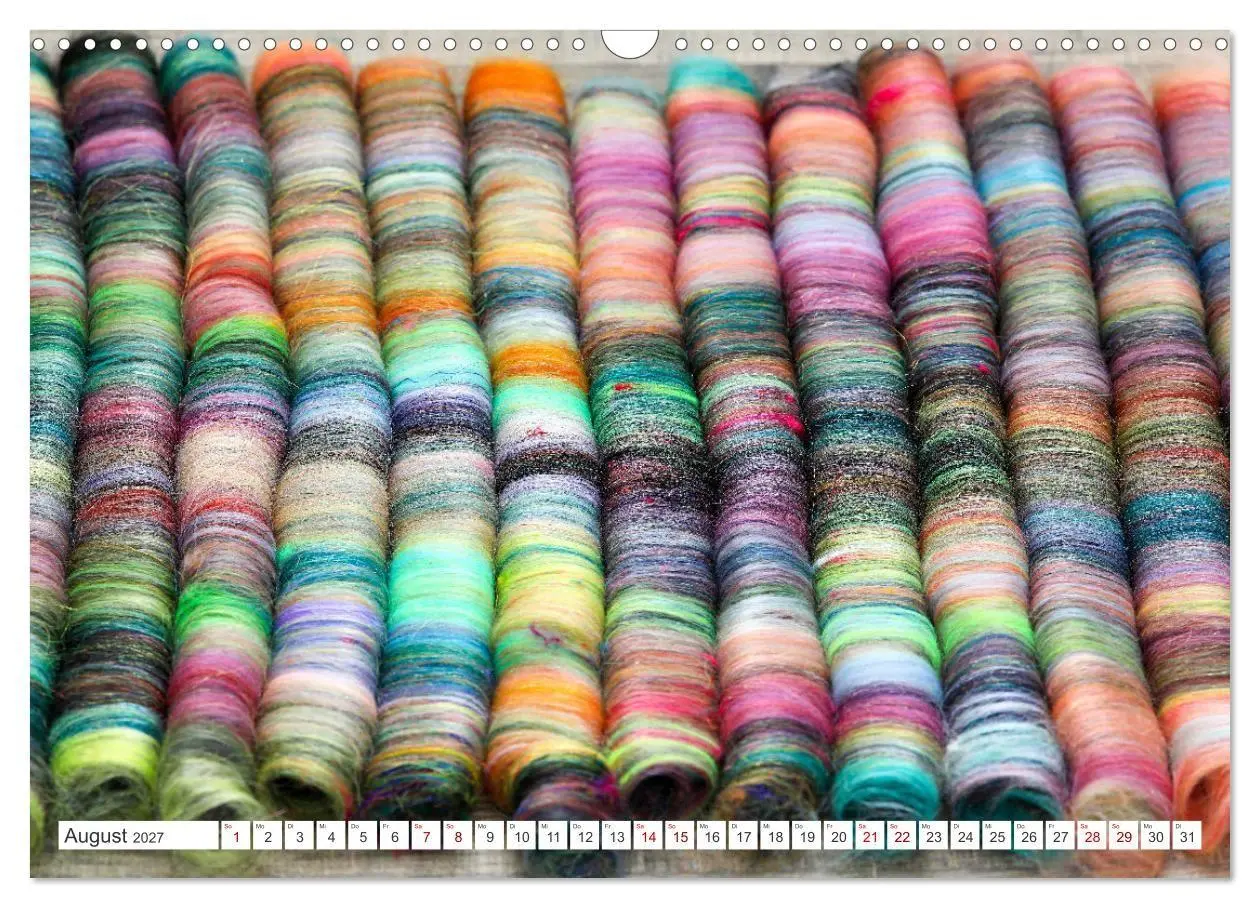Bild: 9783569308510 | Süchtig nach Wolle - Kalender für spinnende Woll-Oholiker...
