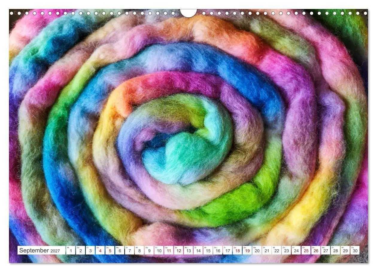 Bild: 9783569308510 | Süchtig nach Wolle - Kalender für spinnende Woll-Oholiker...