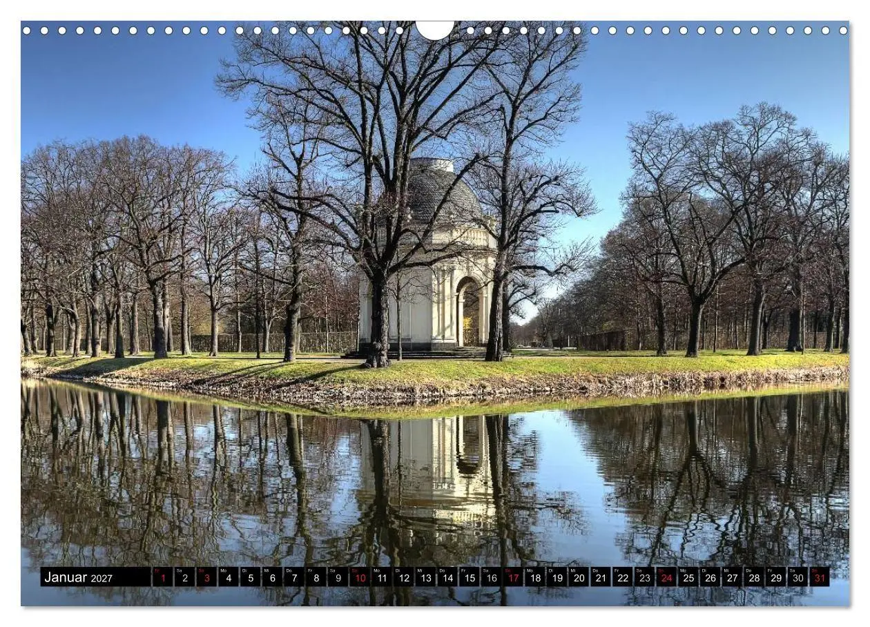 Bild: 9783594058510 | Die Gärten in Herrenhausen (Wandkalender 2027 DIN A3 quer),...
