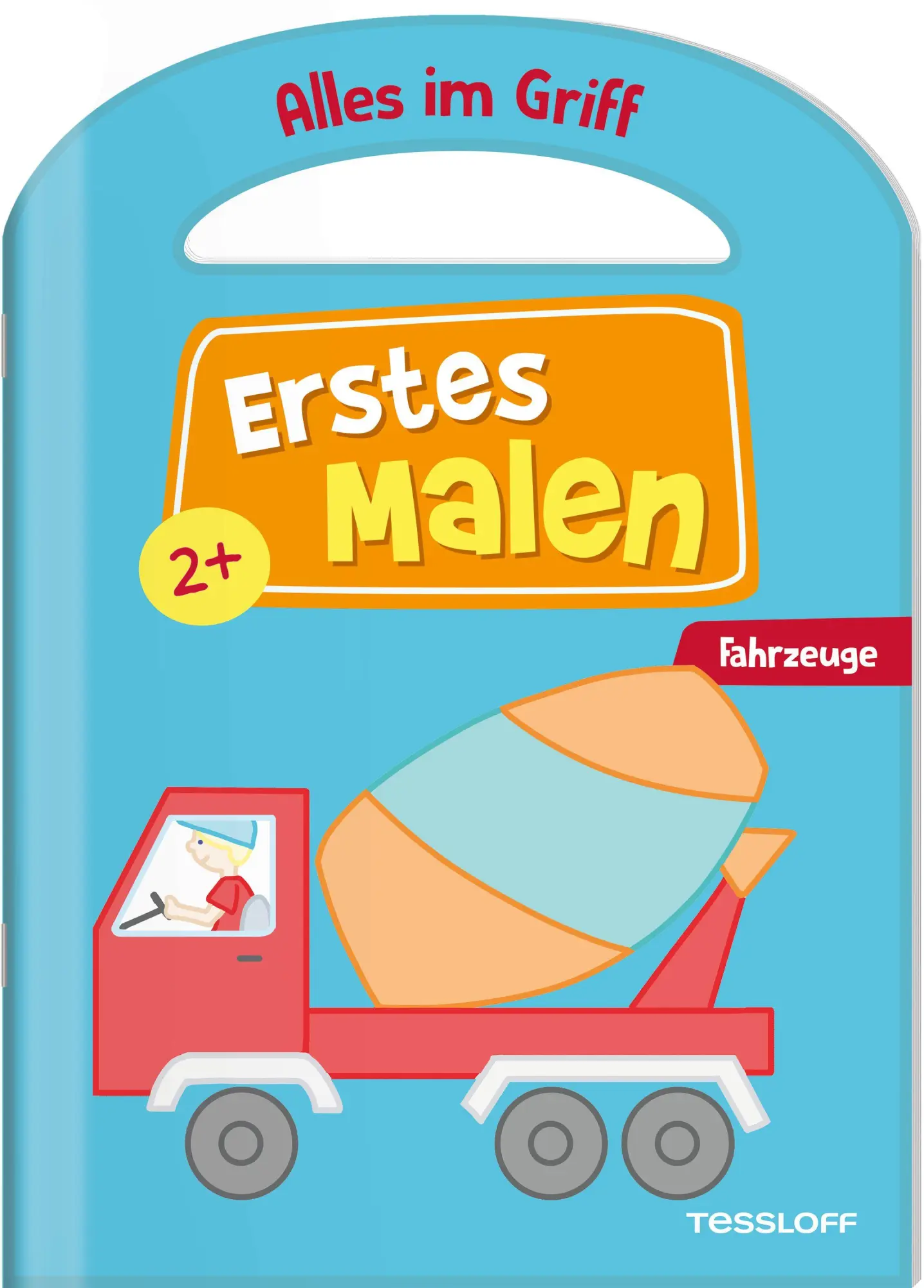 Cover: 9783788648510 | Alles im Griff. Erstes Malen. Fahrzeuge | Malspaß für die Kleinen