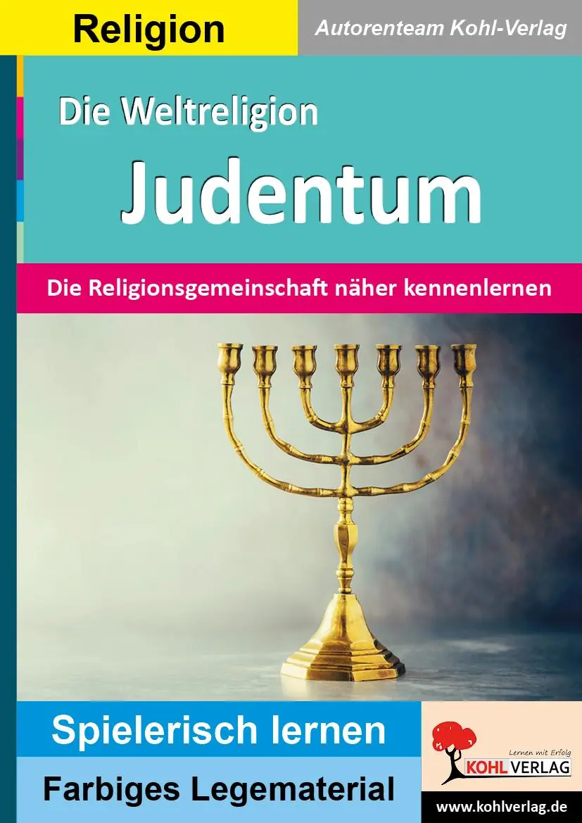 Cover: 9783985588510 | Die Weltreligion Das JUDENTUM | Farbiges Lege- und Lernmaterial | Buch