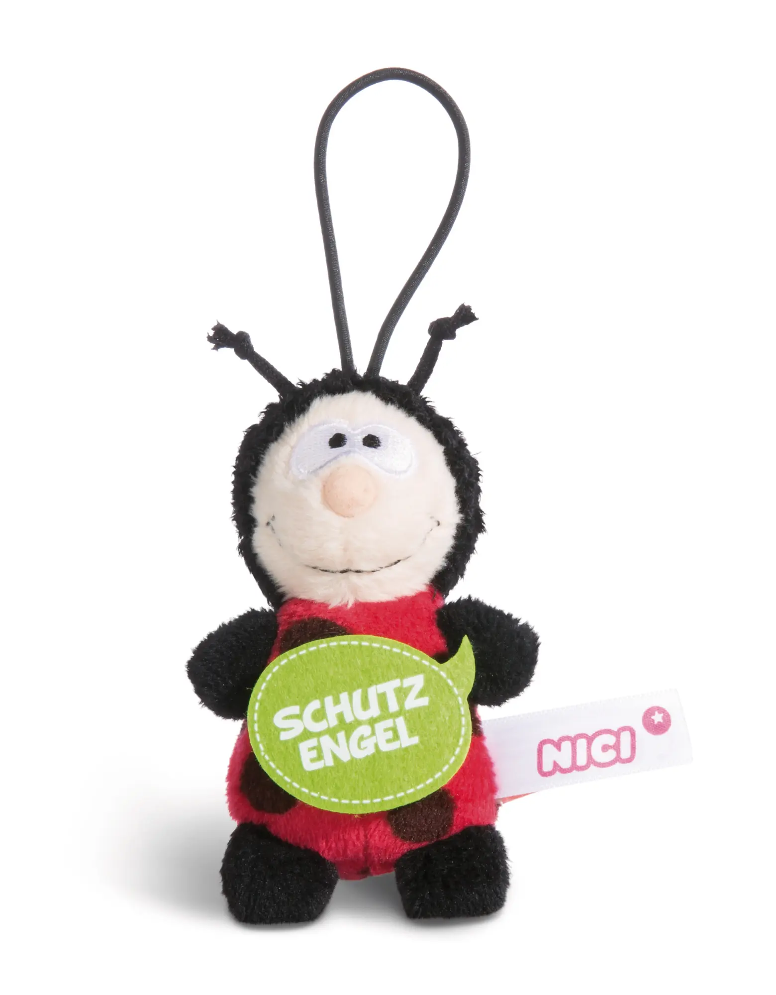 Cover: 4012390448610 | Nici 44861 Marienkäfer Schutzengel 8cm mit Loop | Message to Go