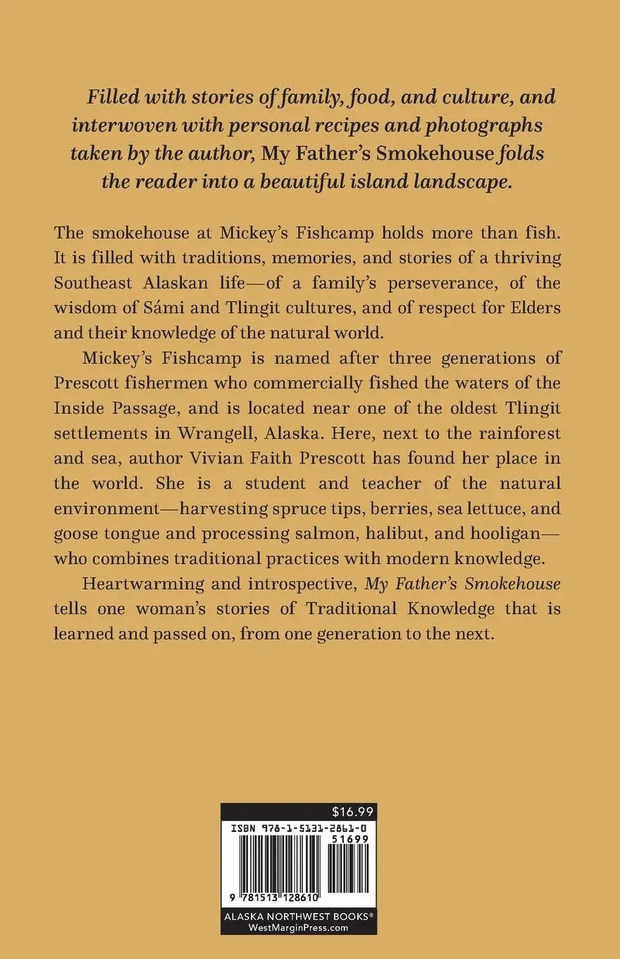 Rückseite: 9781513128610 | My Father's Smokehouse | Stories and Recipes from Fishcamp | Prescott