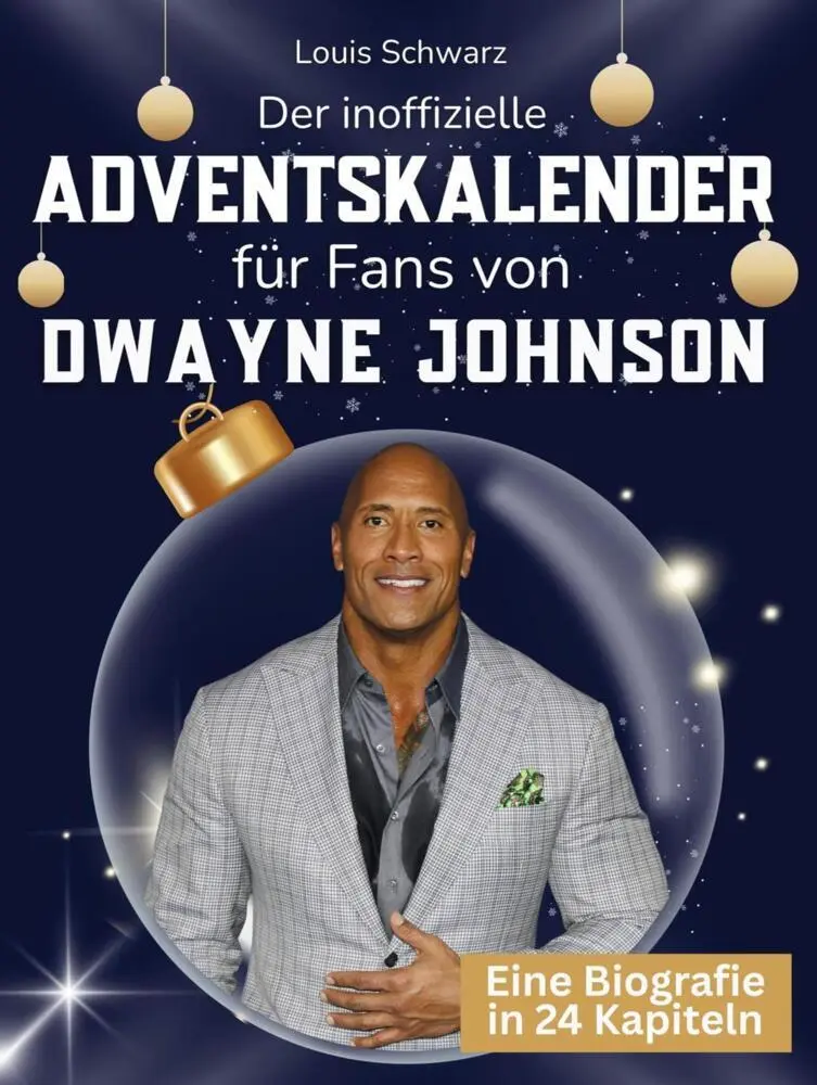 Cover: 9783695338610 | Der inoffizielle Adventskalender für Fans von Dwayne Johnson | Schwarz