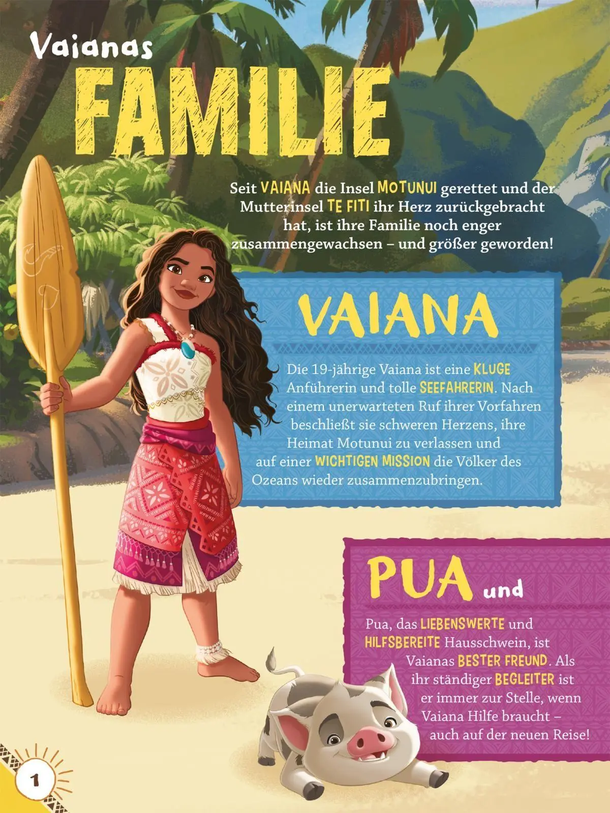 Bild: 9783845128610 | Disney Kreative Beschäftigung: Vaiana 2: Das Stickerbuch zum Film
