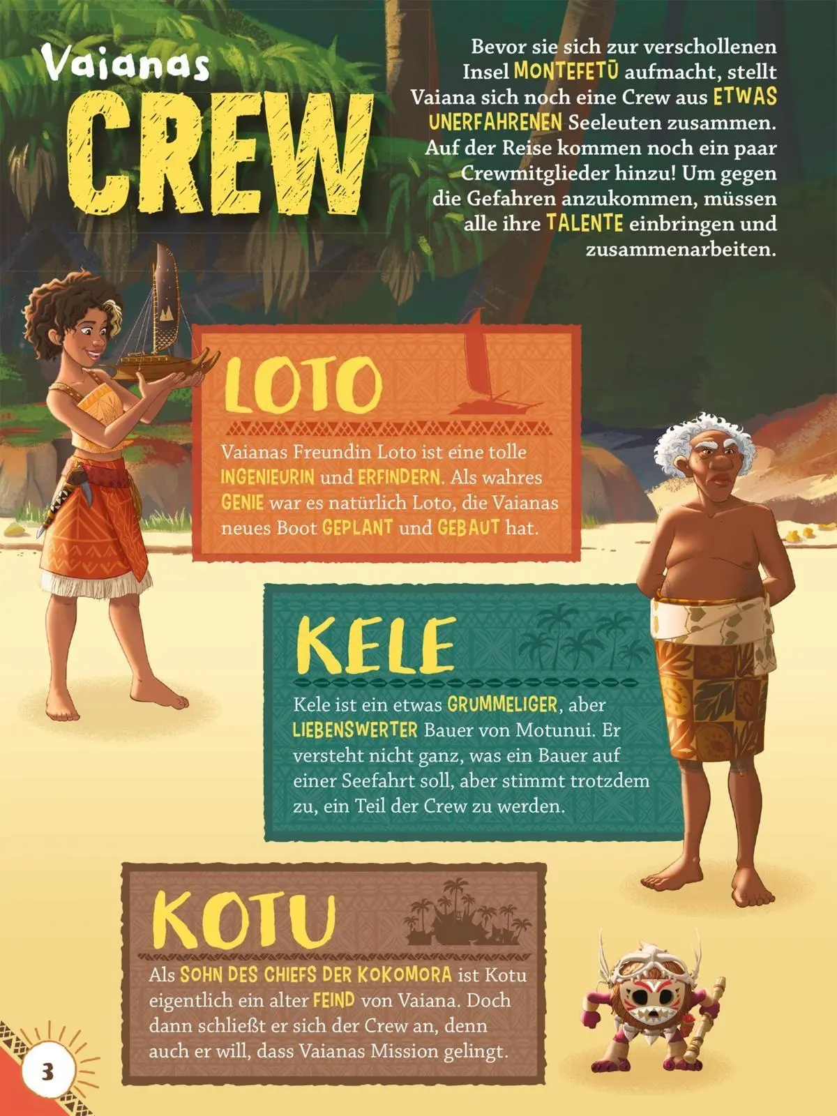Bild: 9783845128610 | Disney Kreative Beschäftigung: Vaiana 2: Das Stickerbuch zum Film
