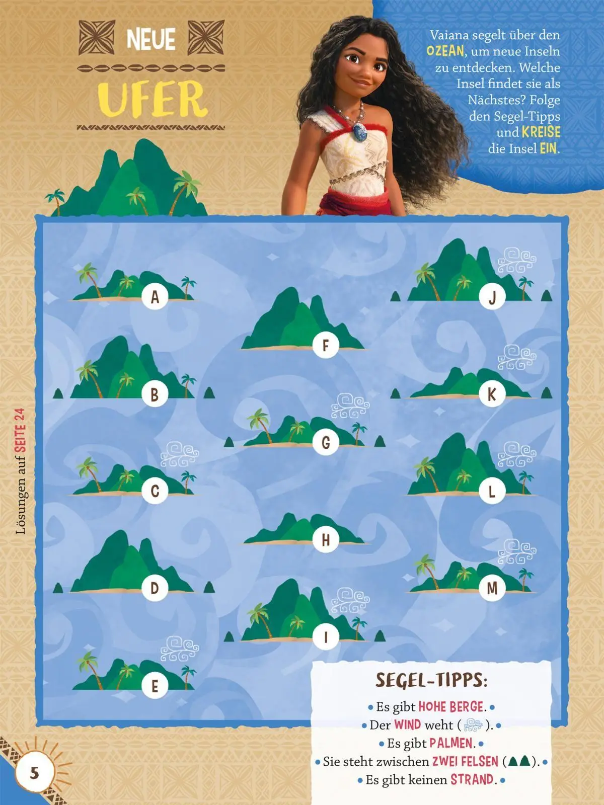 Bild: 9783845128610 | Disney Kreative Beschäftigung: Vaiana 2: Das Stickerbuch zum Film