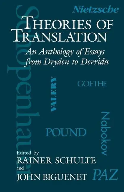Cover: 9780226048710 | Theories of Translation | John Biguenet | Taschenbuch | Englisch