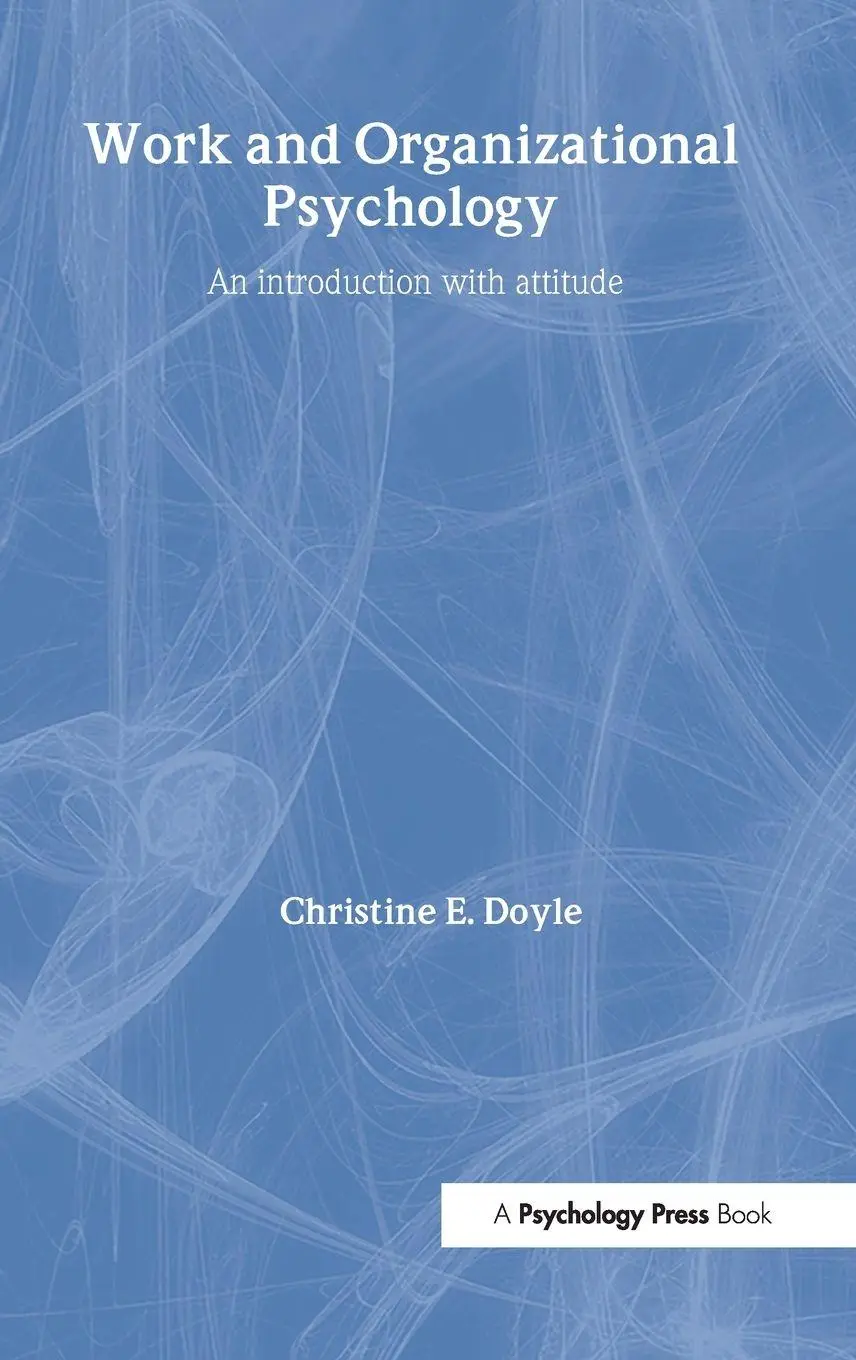Cover: 9780415208710 | Work and Organizational Psychology | An Introduction with Attitude