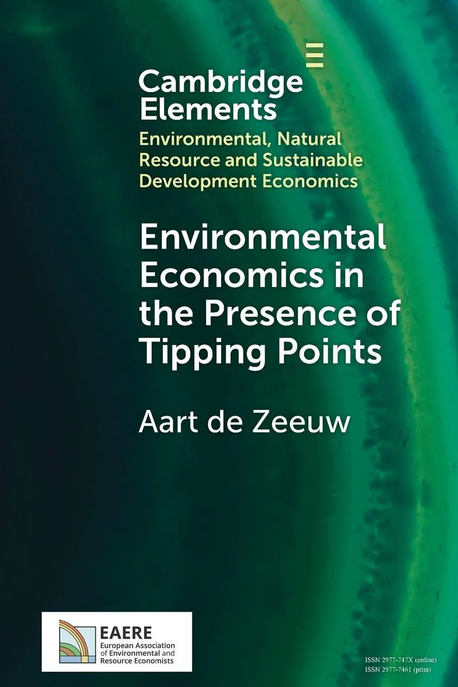 Cover: 9781009688710 | Environmental Economics in the Presence of Tipping Points | Zeeuw