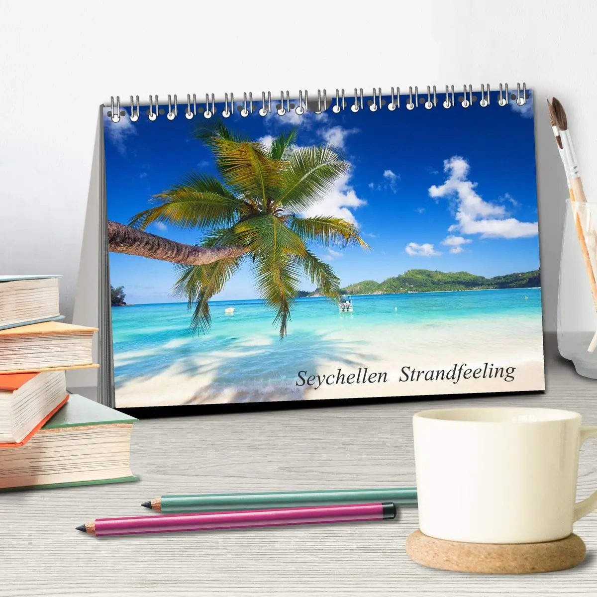 Bild: 9783516058710 | Seychellen Strandfeeling (Tischkalender 2026 DIN A5 quer), CALVENDO...