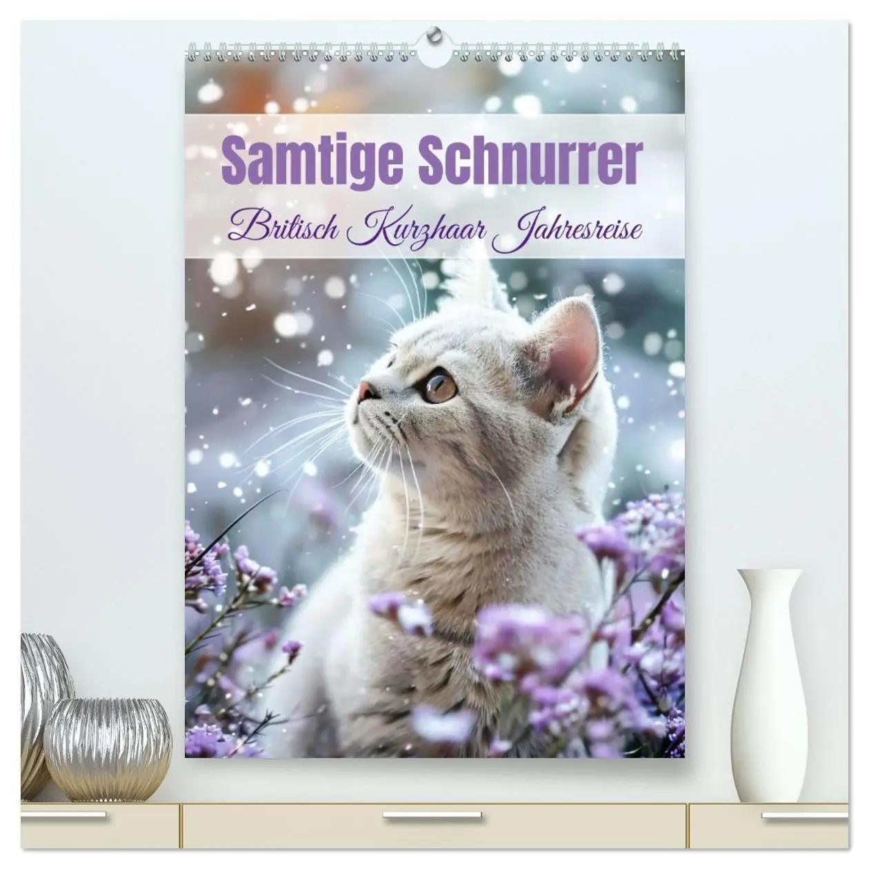 Cover: 9783516678710 | Samtige Schnurrer (hochwertiger Premium Wandkalender 2026 DIN A2...
