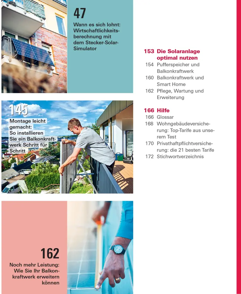 Bild: 9783747108710 | Balkonkraftwerke | Stiftung Warentest | Taschenbuch | 176 S. | Deutsch
