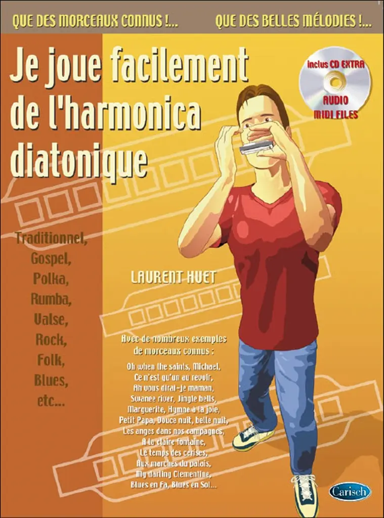 Je joue facilement de lharmonica diatonique