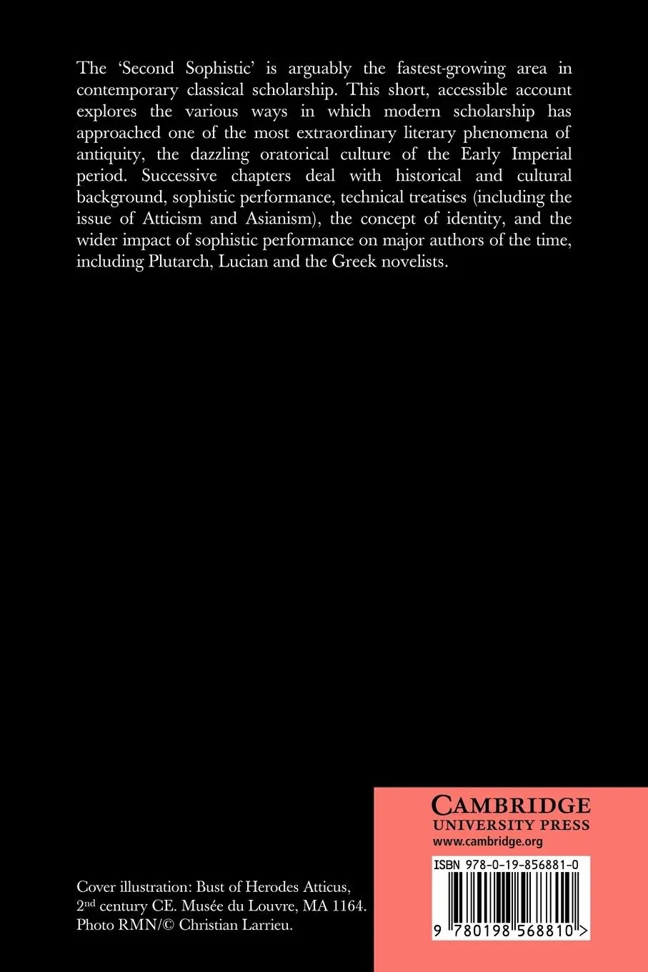 Rückseite: 9780198568810 | The Second Sophistic | Tim Whitmarsh | Taschenbuch | Englisch | 2008