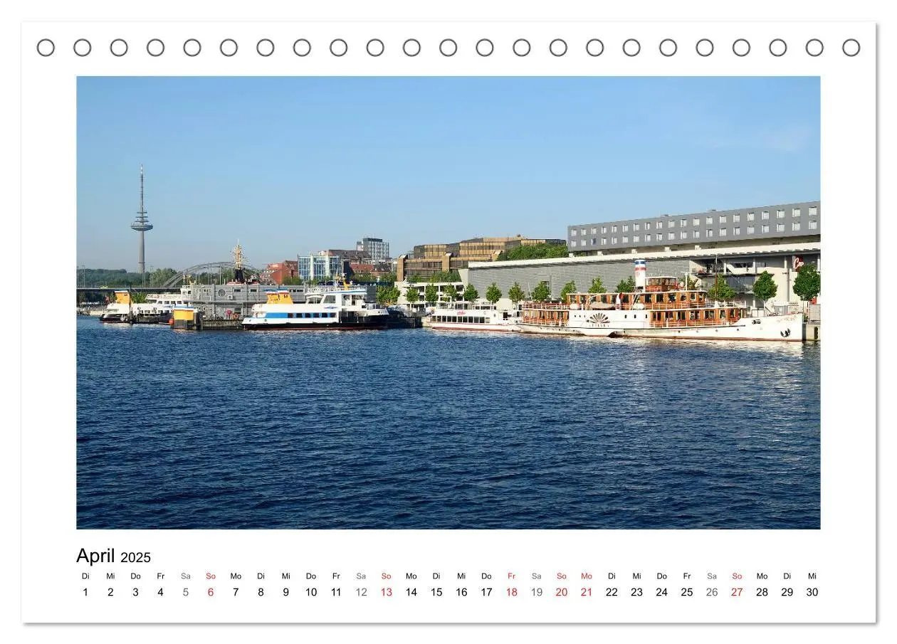 Bild: 9783435798810 | Kiel und Umland (Tischkalender 2025 DIN A5 quer), CALVENDO...
