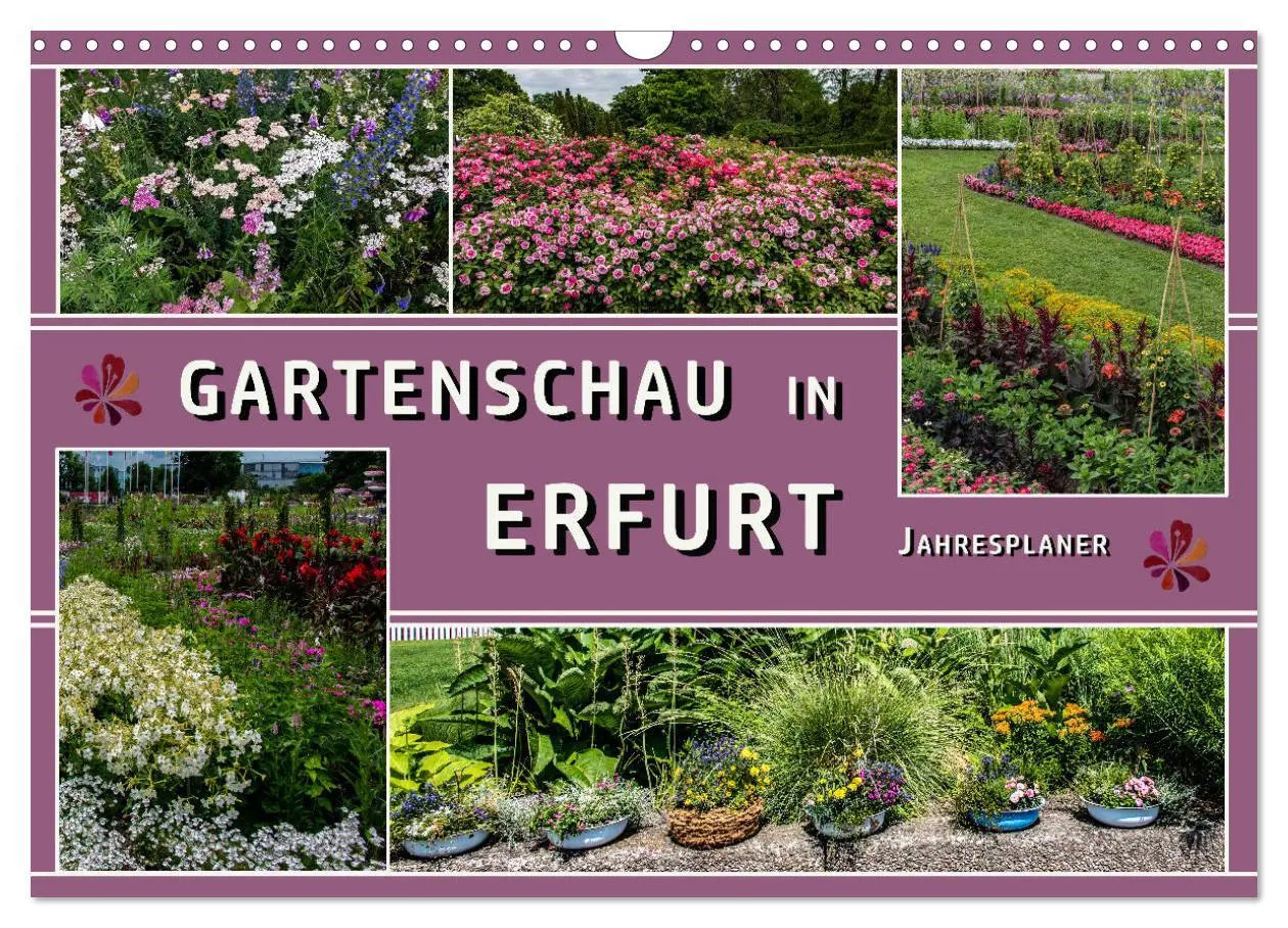 Cover: 9783457578810 | Gartenschau in Erfurt (Wandkalender 2026 DIN A3 quer), CALVENDO...