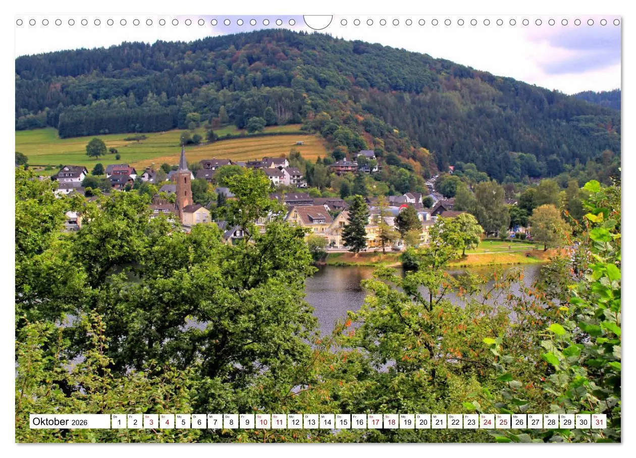 Bild: 9783457888810 | Sehenswertes in der Eifel - Am Rursee unterwegs (Wandkalender 2026...
