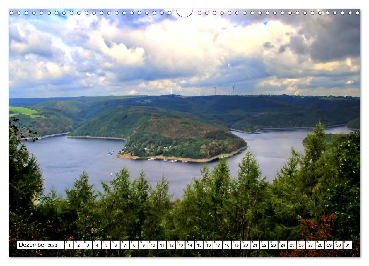 Bild: 9783457888810 | Sehenswertes in der Eifel - Am Rursee unterwegs (Wandkalender 2026...