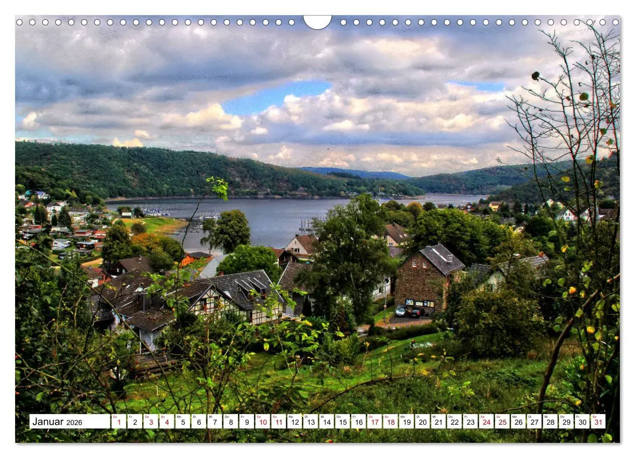 Bild: 9783457888810 | Sehenswertes in der Eifel - Am Rursee unterwegs (Wandkalender 2026...