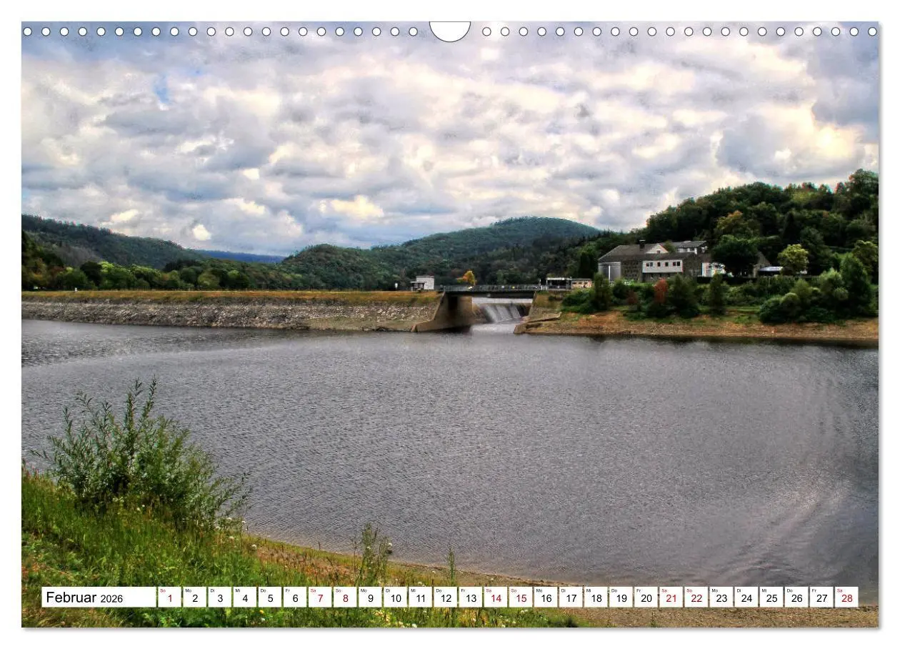 Bild: 9783457888810 | Sehenswertes in der Eifel - Am Rursee unterwegs (Wandkalender 2026...