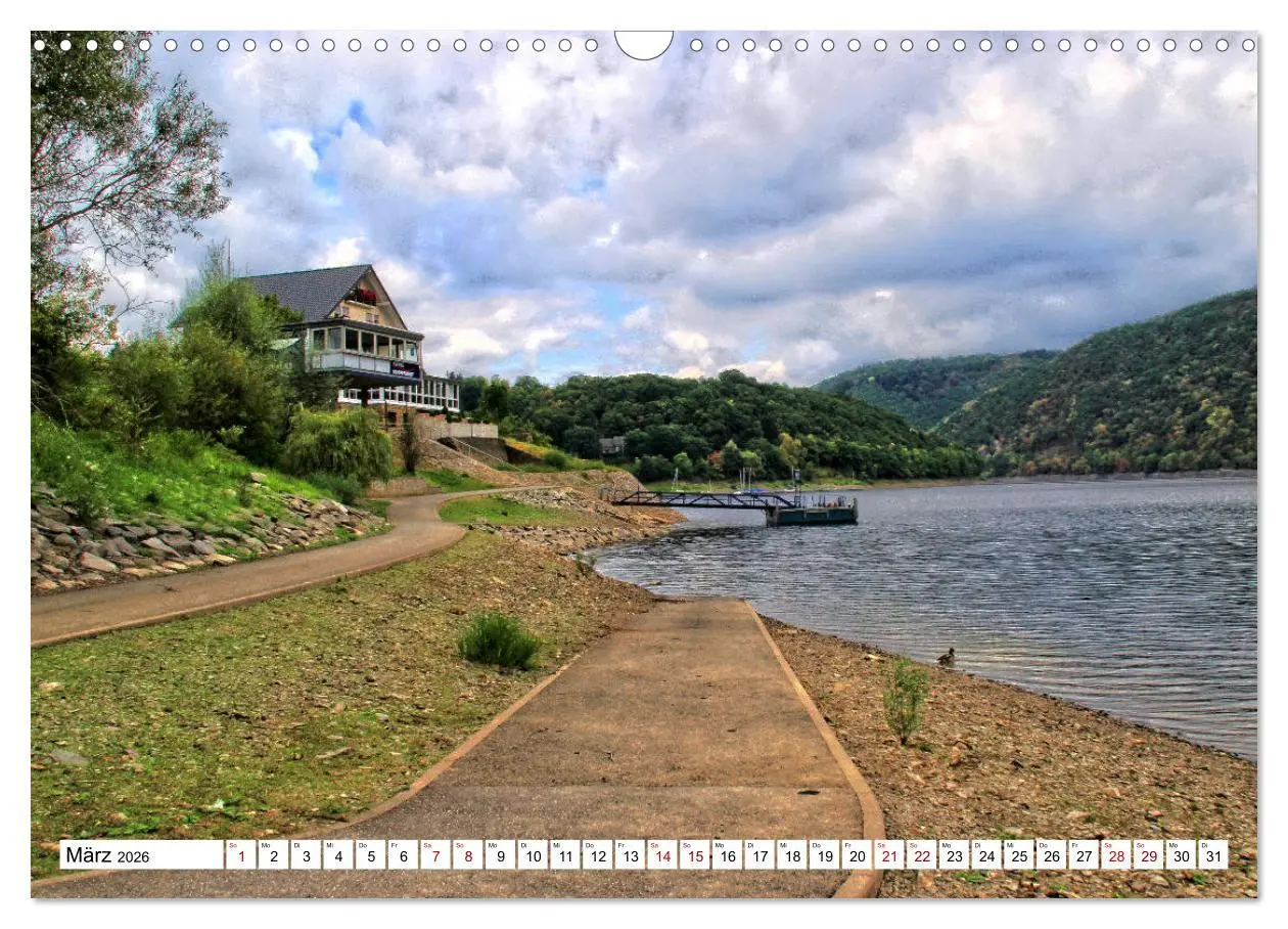 Bild: 9783457888810 | Sehenswertes in der Eifel - Am Rursee unterwegs (Wandkalender 2026...