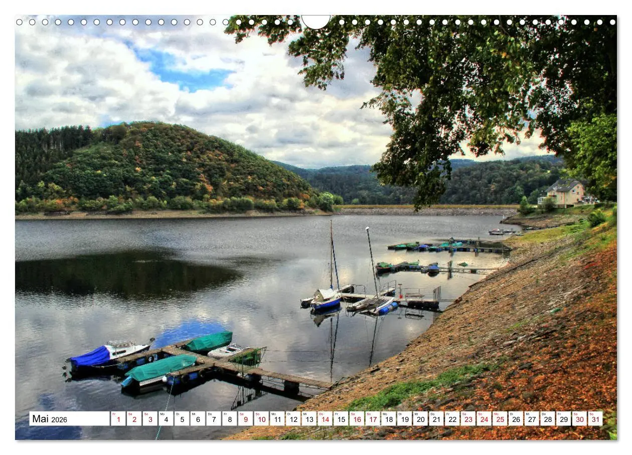 Bild: 9783457888810 | Sehenswertes in der Eifel - Am Rursee unterwegs (Wandkalender 2026...