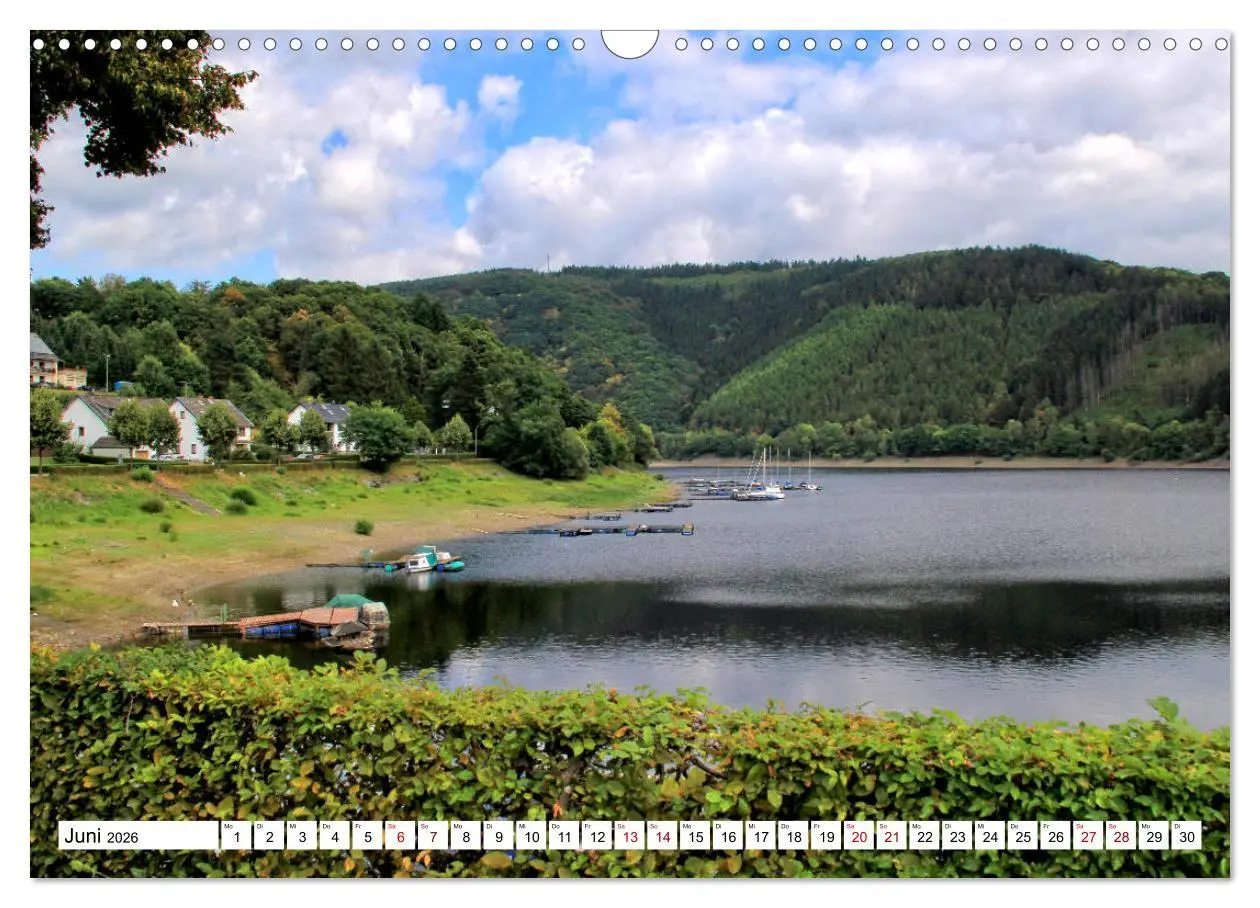 Bild: 9783457888810 | Sehenswertes in der Eifel - Am Rursee unterwegs (Wandkalender 2026...