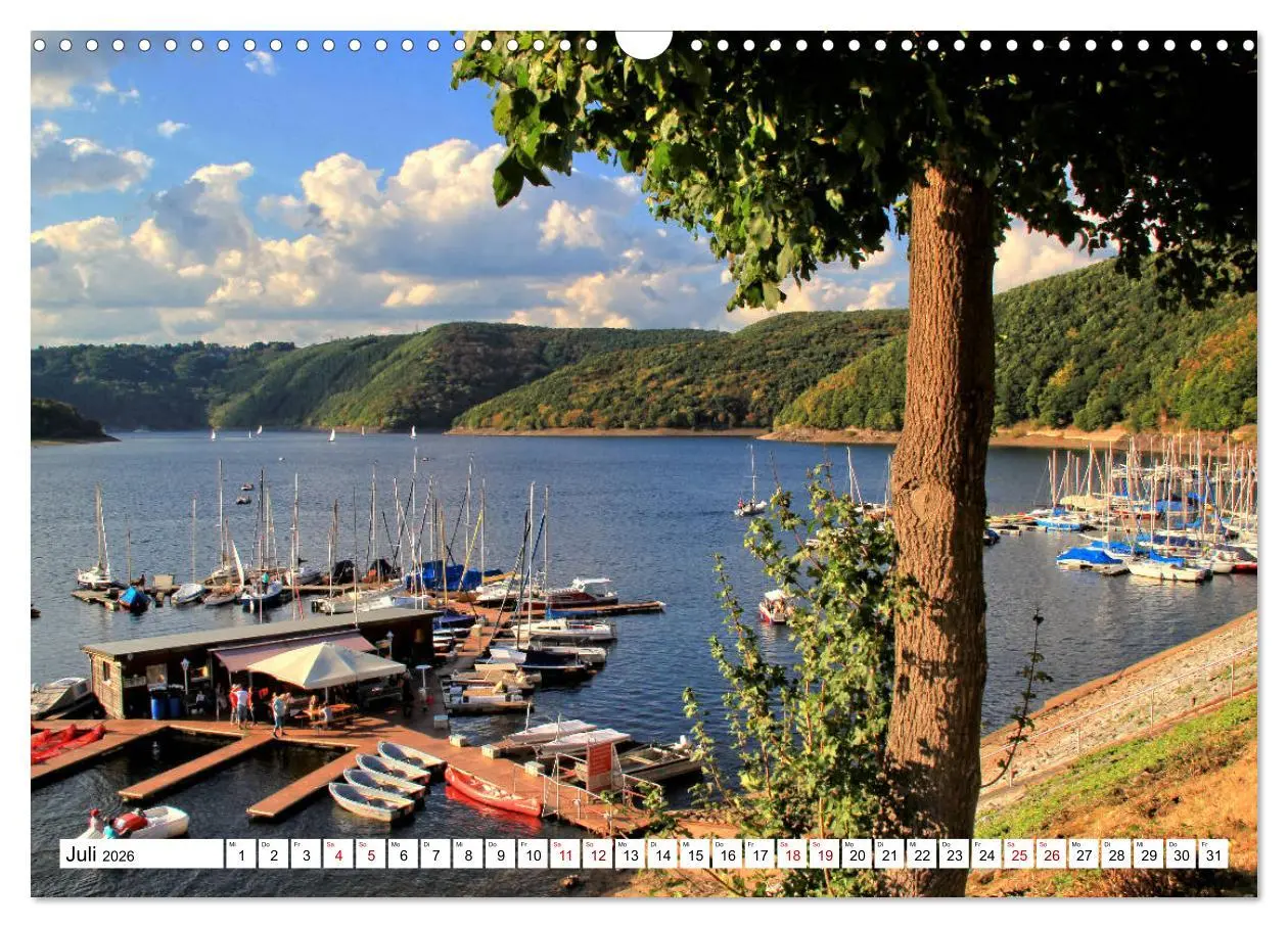 Bild: 9783457888810 | Sehenswertes in der Eifel - Am Rursee unterwegs (Wandkalender 2026...