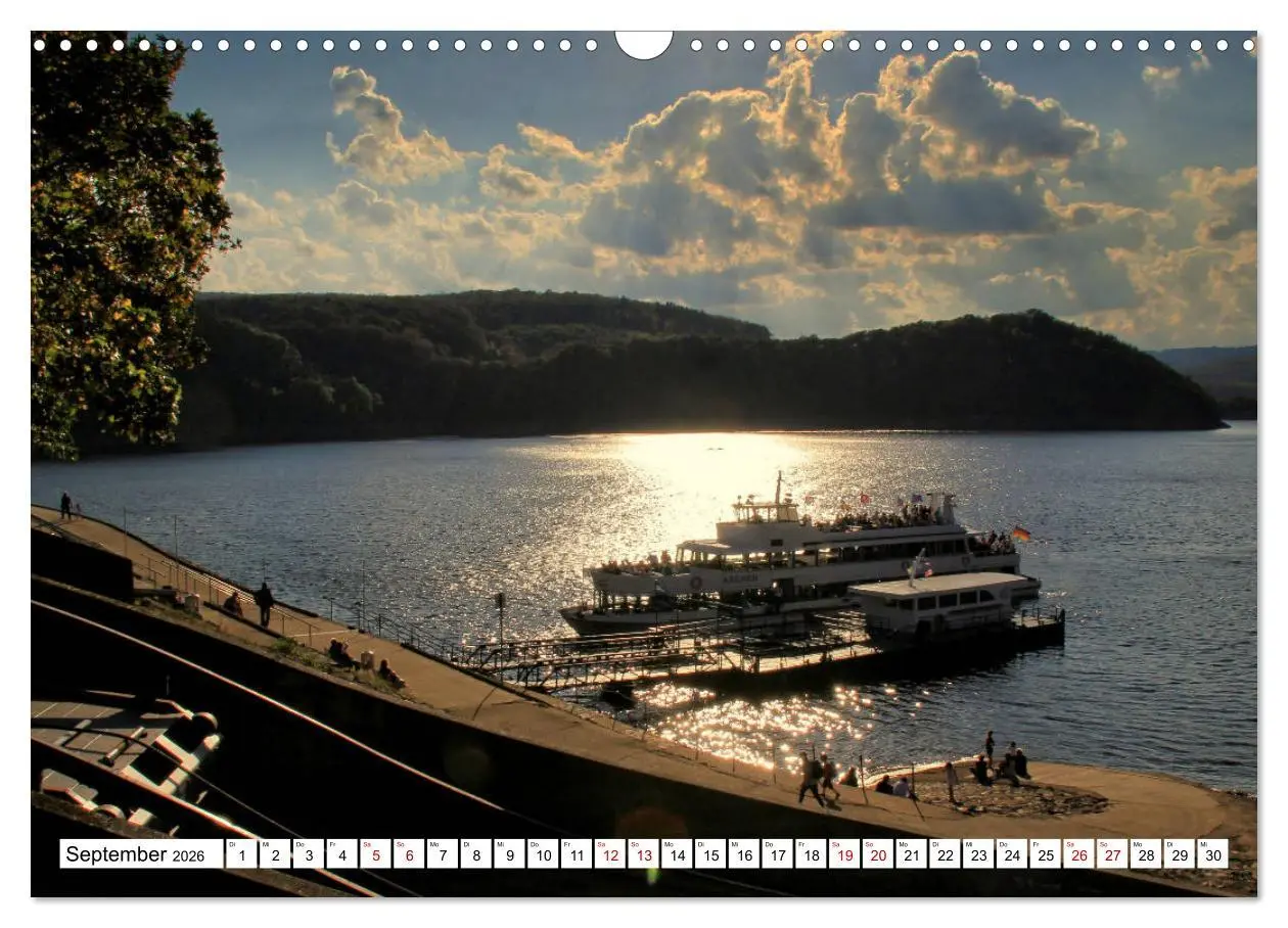 Bild: 9783457888810 | Sehenswertes in der Eifel - Am Rursee unterwegs (Wandkalender 2026...