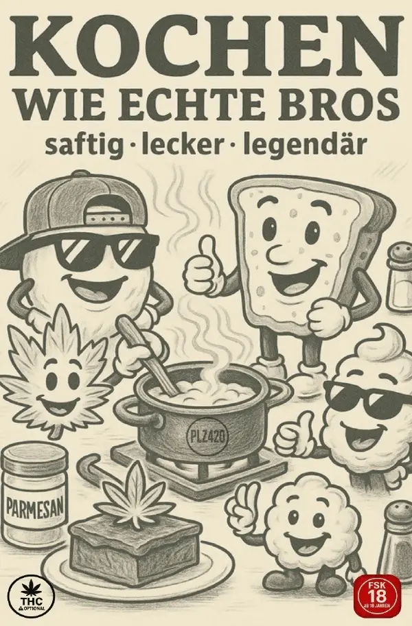 Cover: 9783819778810 | Kochen wie echte Bros | saftig lecker legendär | Phillip Müller | Buch