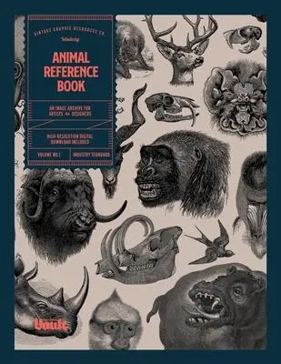 Cover: 9781925968910 | Animal Reference Book for Tattoo Artists, Illustrators and Designers