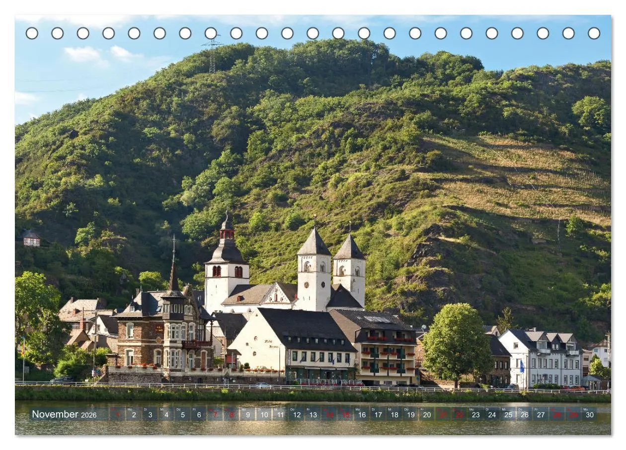 Bild: 9783457568910 | Sehnsuchtsziel Mosel (Tischkalender 2026 DIN A5 quer), CALVENDO...
