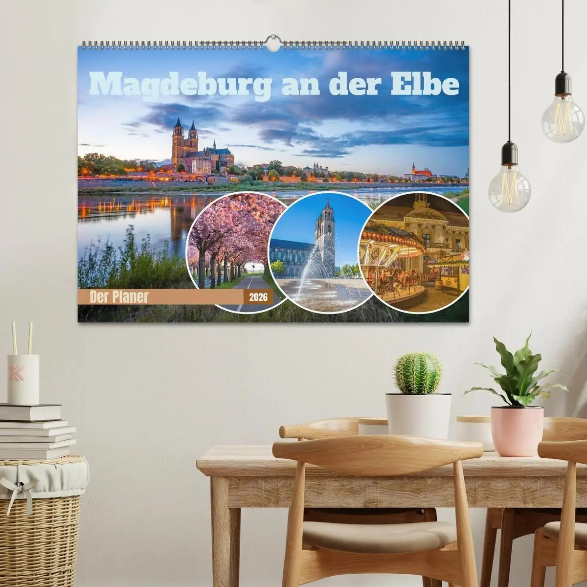 Bild: 9783516728910 | Magdeburg an der Elbe - Der Planer (Wandkalender 2026 DIN A2 quer),...