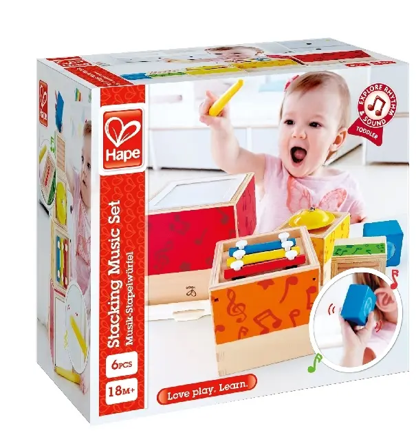 Cover: 6943478019010 | Hape - Musik-Stapelwürfel | Toynamics Europe GmbH | E0336 | Deutsch