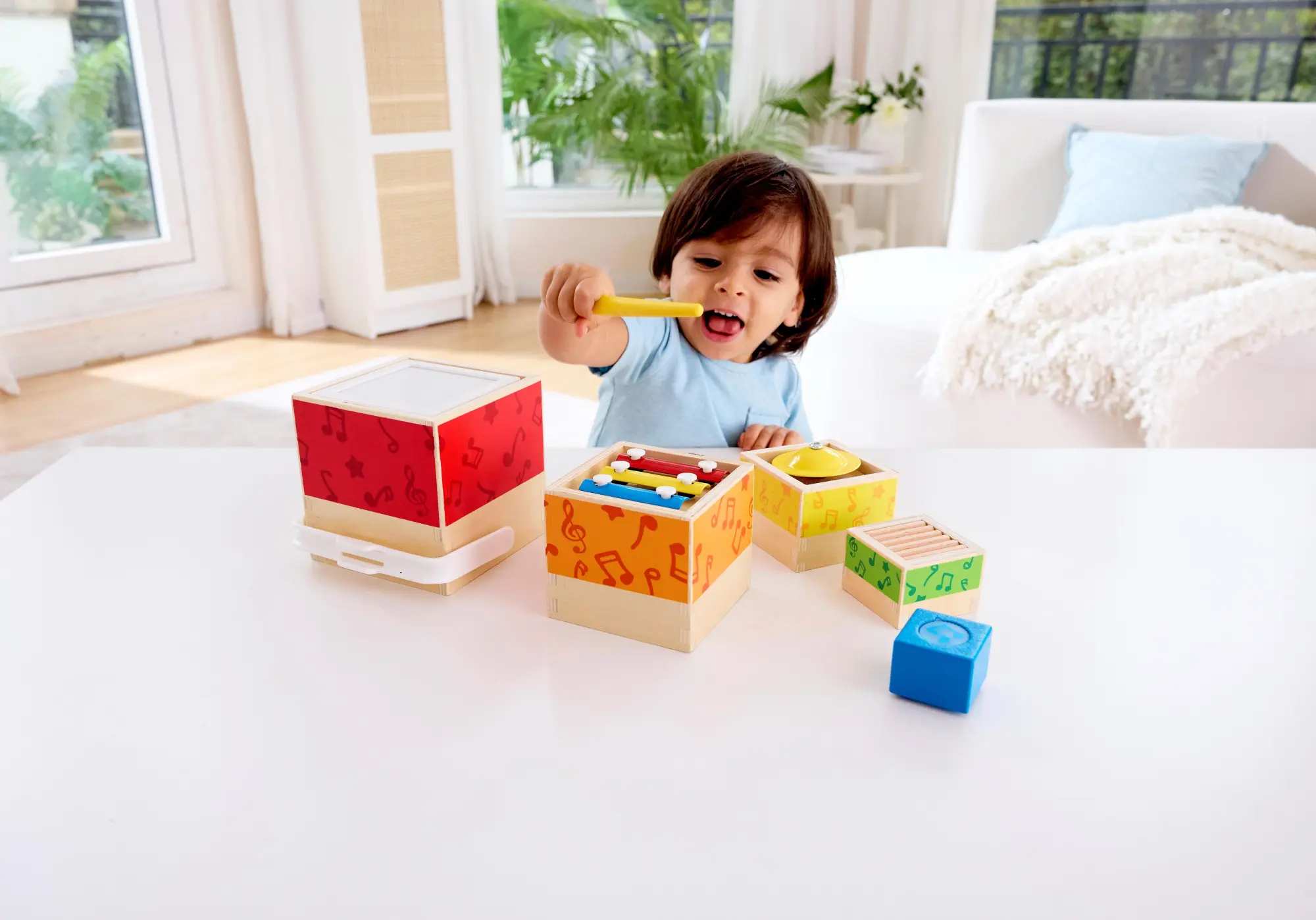 Bild: 6943478019010 | Hape - Musik-Stapelwürfel | Toynamics Europe GmbH | E0336 | Deutsch