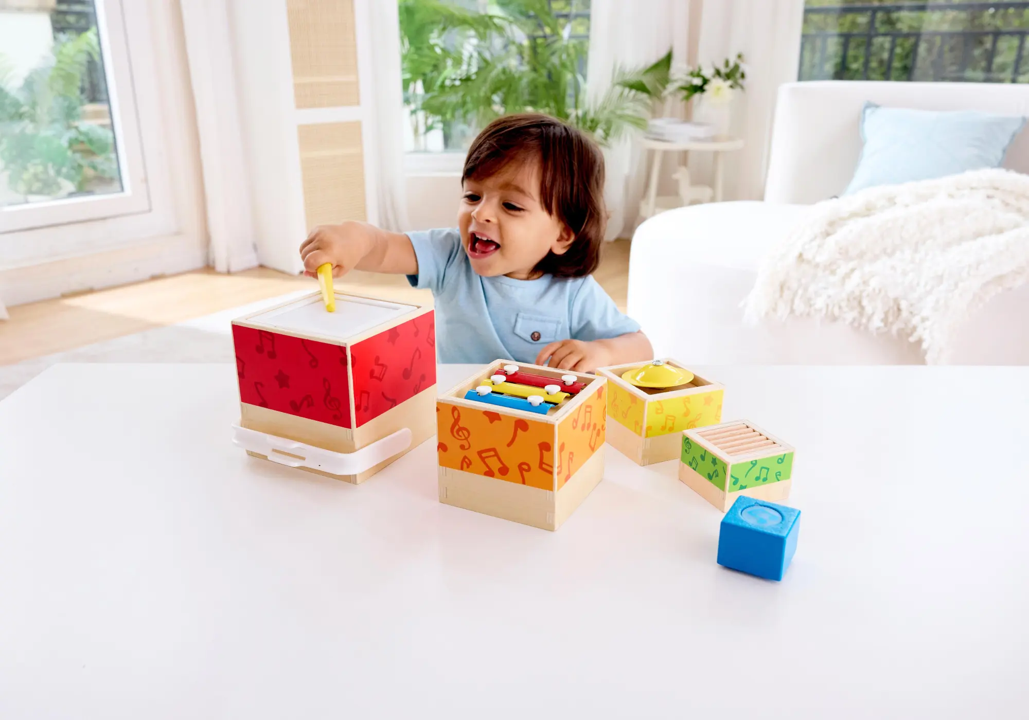 Bild: 6943478019010 | Hape - Musik-Stapelwürfel | Toynamics Europe GmbH | E0336 | Deutsch