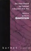 Cover: 9780946439010 | Do I Dare Disturb the Universe? | A Memorial to W.R. Bion | Grotstein
