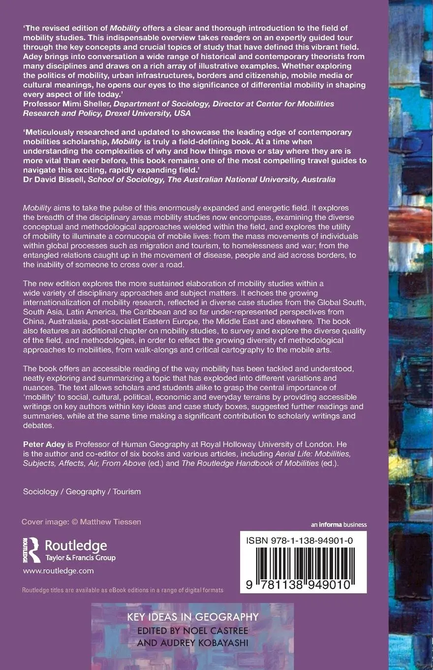 Rückseite: 9781138949010 | Mobility | Peter Adey | Taschenbuch | Einband - flex.(Paperback)