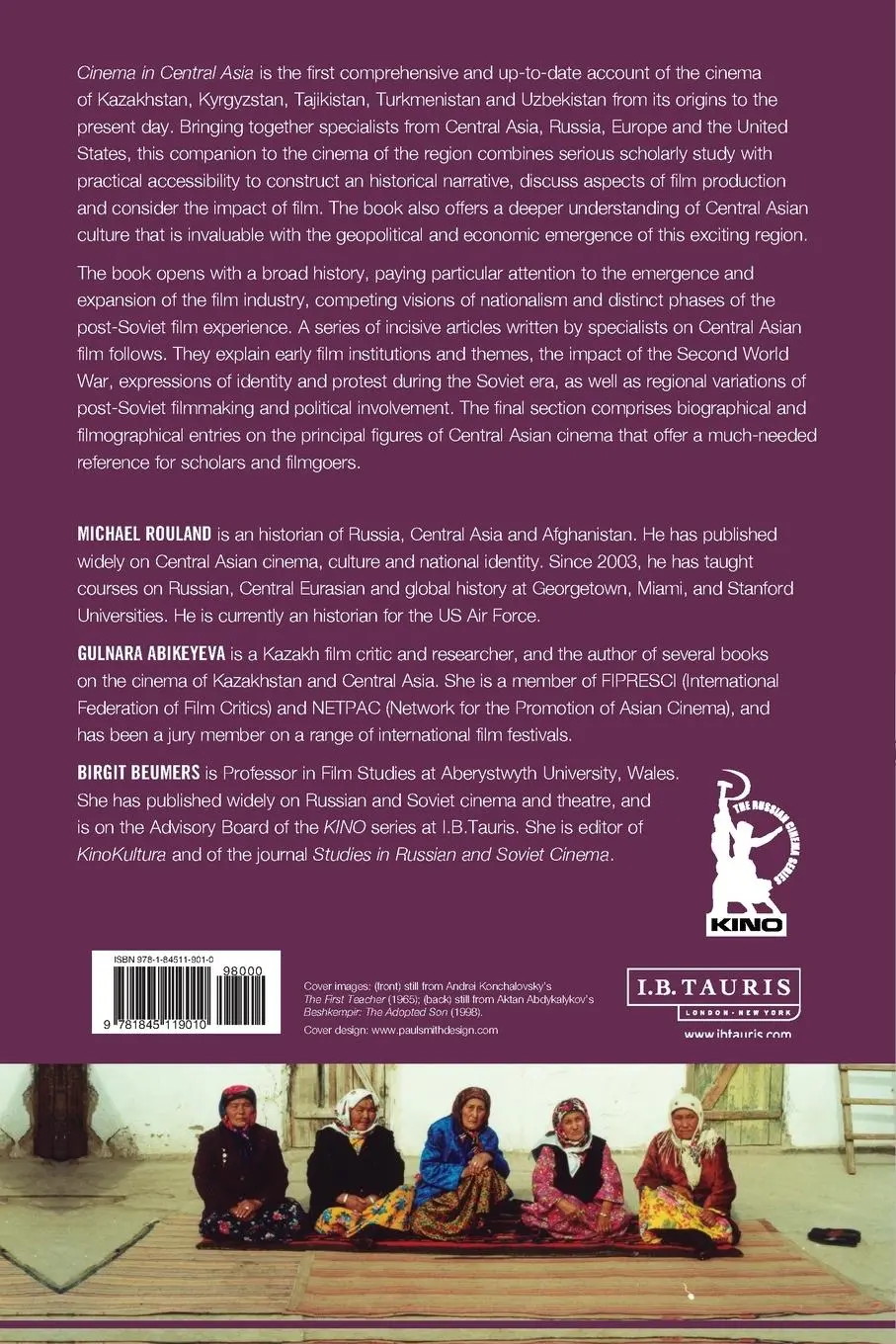 Rückseite: 9781845119010 | Cinema in Central Asia | Rewriting Cultural Histories | Taschenbuch