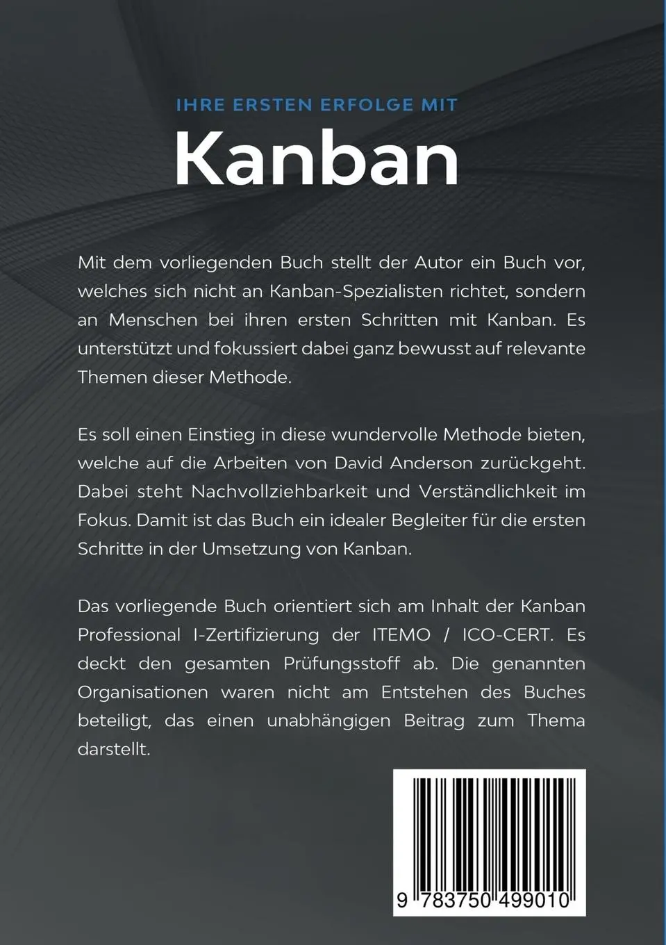 Rückseite: 9783750499010 | Ihre ersten Erfolge mit Kanban | Julian M. Kopp | Taschenbuch | 132 S.